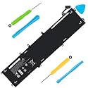 6GTPY Laptop Battery for Dell XPS 15 9550 9560 9570 7590 Inspiron 15 7500 7501 7590 7591 Vostro 7500 7590 i7-7700HQ 5D91C GPM03 4GVGH 1P6KD 5XJ28 5D91C 5041C D1545 D1645 D1745 97Wh