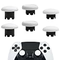 6in1 Edge Controller Thumbsticks for PS5 Dualsense Edge Controller(White)