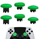 6in1 Edge Controller Thumbsticks for PS5 Dualsense Edge Controller(Green)