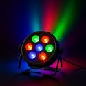 6LED PAR DJ Lights 7-Channel Jump Change Mode | Ideal for Wedding Parties | Events | DJ Stage | 12 Cm Dia | DJ Light | Home DJ Lights | Stage DJ Lighting | (6LED-DJ-Light)