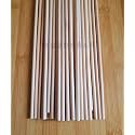 6mm 2 feet Wood Stick Wooden Dowel Rod Smooth Finish Round Premiume Quality for Wall Hanging Macram� Plant Hanger Tapestries Home D�cor Art & Craft DIY Projects. (6mm 2 FT, 25)