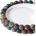 Natural Indian Agate Round Beads 6mm 60Pcs for DIY Jewelry Making