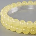 Lemon Jade Chalcedony Round Beads 6mm 60Pcs for DIY Jewelry Making