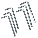 6pcs 5/32 Allen Wrench sets,5/32" Hex Key Wrench set,allen key Door Key L Shaped with Long Arm.