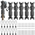 6Pcs Boats Fishing Rod Holders,Wall Mounted Fishing Rod Holder Bracket Tube