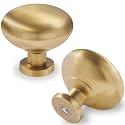 6pcs Champagne Bronze Cabinet Knobs Pull Solid Zinc Kitchen Drawer Handles
