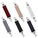 YUXIANLB 6Pcs Dress Clips Back Cinch Set, Dress Cinch Clips Set, Waist Clip, Back Cinch Shawl Clips, Retro Sweater Clips, Retro Cardigan Collar Clips, Shirt Brooch Clips for Women Girls Wearing