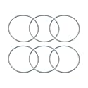 6PCS Drive Belt Random Orbit Sander Belt 903373 878198 N372461 N430442 Compatible with Porter Cable DeWalt 332 333 333VS 343K 343VSK DWE6423K DCW210B PSA Variable Speed VS Palm Sander Power Tool