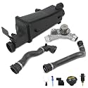 6PCS Engine Coolant Overflow Reservoir Tank Radiator Recovery Tank Kit