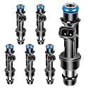 6PCS FJ313 12586551 Fuel Injectors Compatible with Chevy/Buick