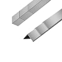6pcs Metal Aluminum Steel Corner Guards 48” Metal Wall Corner Protector Guard for Walls (1.6 x 1.6 x 48 inch)
