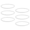 6pcs Silicone Bottle Sealing Gaskets for Water Bottle Lid