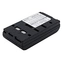 6v Compatible with Battery Samsung VC-E850, VC-E905, VC-H815, VP-17, VP-57, VP-A12, VP-A15, VP-A50, VP-A55, VP-C27H, VP-E404, VP-E405, VP-E807, VP-E808, VP-H65