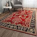 6x6 Ft Square Wool Rug Hand-Tufted