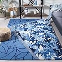 6x8 Ft Wool Tufted Carpet Elegant
