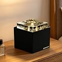7.09'' Indoor Tabletop Water Fountain with LED Light, Crystal Water Feature