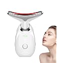 7-in-1 Facial & Neck Massager | Vibrating Face Sculptor Wand with Heat & LED Light for Skin Care, Toning & Glow, Beauty Device Gift for Women