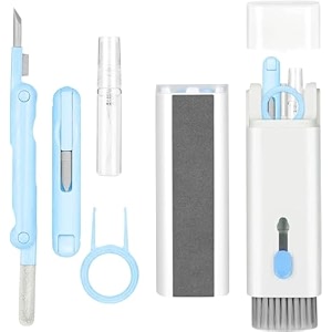 7 in 1- gadget cleaning kit  electronic cleaning kit empty spray bottle with brush multifunctional cleaning kit for airpodslaptop cleaning kitsmartphonesearbudscamera