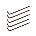7/32" Hex Key Wrench L Shaped Ball End Allen Wrench -5pcs