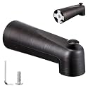 7" Slip on Tub Spout with Diverter Compatible with Moen, Bronze