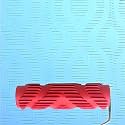 7" Texturing Roller, Patterned Textured Paint Roller, Drywall Texture Tool