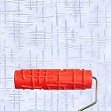 7" Texturing Roller, Patterned Textured Paint Roller, Drywall Texture Tool