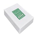 7" x 9.8" Vacuum Sealer Bags,Heavy Duty Pre-Cut Design Commercial Grade Food Sealable Bag for Heat Seal Food Storage,Smell Proof Bags Boilsafe to 280°F Freezable, Resizable,Reuseable (100Pcs)