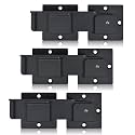 GreaTalent 7.5" Heavy Duty Flip Gate Latch Lock for Wooden Fence Gate