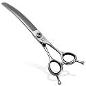 7.5" Professional Dog Curved Thinning Shears for Grooming