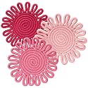 7.5" Trivets for Hot Dishes, 3 Pack Trivets for Hot Pots and Pans