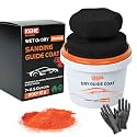 7.5 oz(212g) Orange Dry Guide Coat Auto Body,Ultra-Fine Sanding Powder Coat Kit-Efficiently Detects Sanding Scratches, Pinholes in Body Fillers,Repairs Surface Imperfections and Dents