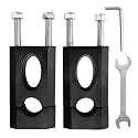 7/8 22mm Handlebar Risers for Coleman CT200U-EX BT200X RB100 BTX200 Mega Moto Monster Moto MM-B80 Mini Bike Razor MX650 MX500 MX400 MX350 SX500 SSR 125 Apollo Dirt Pit Bike Quad Heavy Duty Black