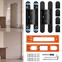7.8" Hidden Door Hinge, Self-Closing Adjustable with Speed Control