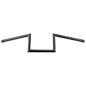 7/8'' 22mm Motorcycle Z Drag Bar Handlebar For Honda Suzuki Yamaha Kawasaki Harley Chopper Cruisers Bobber Custom (Height 6'')