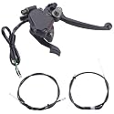 7/8'' Thumb Throttle with Dual Brake Lever Assy 50 & 90cc throttle cable Compatible with 50cc 90cc 150cc 250cc ATV Quad Roketa Taotao Sunl Kazuma