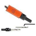 7/8 inch Hole Saw for Wood, Metal, Plastic &amp; Drywall, with Arbor