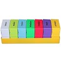 7 Day 28 Lattice Pill Box Morning Night Medicine Pill Organizer Boxes Weekly Tablet Storage Container Case