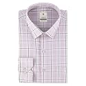 7-DAYS Men’s Premium Checks Formal Shirt – Cotton Rich, Regular Fit, Full Sleeve, with Pocket, Wrinkle Resistant – Stylish Office &amp; Everyday Wear.