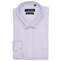 7-DAYS Men's Checkered Formal Shirt - Premium Cotton Blend, Regular Fit, Long/Full Sleeve | Gents Check Shirt for Office, Business and Work Wear