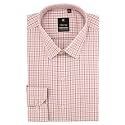 7-DAYS Men’s Premium Checks Formal Shirt – Cotton Rich, Regular Fit, Full Sleeve, with Pocket, Wrinkle Resistant – Stylish Office &amp; Everyday Wear.