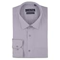 7-DAYS Men's Self Design Formal Shirt – Premium Cotton Blend, Dobby Pattern, Regular Fit, Full Long Sleeve, Textured Gents Shirt for Office, Business and Work Wear