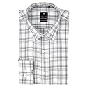 7-DAYS Mens Premium Checks Formal Shirt 
