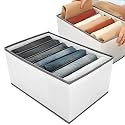 7-Grid Closet Organizers and Storage Bins with Dividers for Clothes,1 Pack