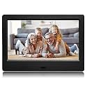 7 Inch Digital Picture Frame, HD Display Photo Frame, Wall Mountable Electronic Slideshow for Videos and Music