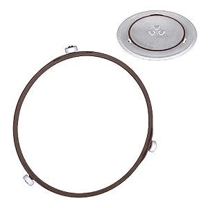 7 inch microwave turntable ring microwave roller ring glass plate tray support holder replacement inner ring - for microwave oven glass turntable plate roller height 14 mm