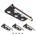 7 Inch Retaining Wall Lights, 2700K LED Hardscape Lighting, 4 Pack