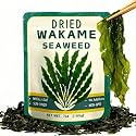 7 oz Sun-Dried Wakame Seaweed for Miso Soup, Ramen and Salads, Sea Mustard