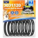 7 Pack 3031120 Belts Compatible with Bissell Vacuum Style 7 9 10 12 14 16