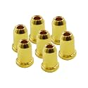 7-Pack String Through Body Ferrule 1/4" for USA Telecaster, Gold