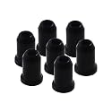 7-Pack String Through Body Ferrule 1/4" for USA Telecaster, Black